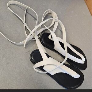 Elegant White Sandals